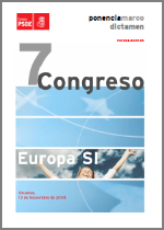 4. Dictamen del 7 Congreso del PSOE Europa