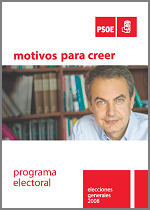 4. Programa electoral 2008 del PSOE