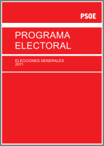 3. Programa electoral 2011 del PSOE
